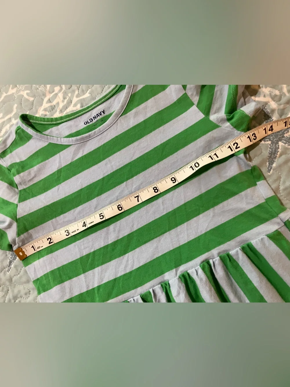 Old Navy girls medium (8) flare 2 tier dress